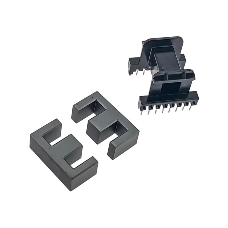 磁芯EE42/15 配立式卧式骨架PC40锰锌铁氧体功率逆变器高频变压器