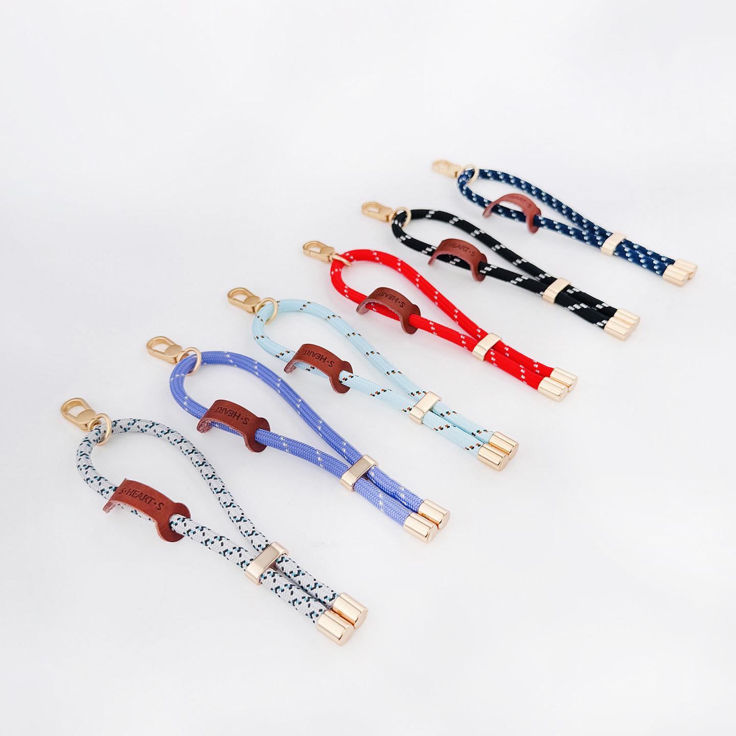 SHEARTS原创新款6MM手机挂绳可调节多功能短款钥匙扣防丢绳