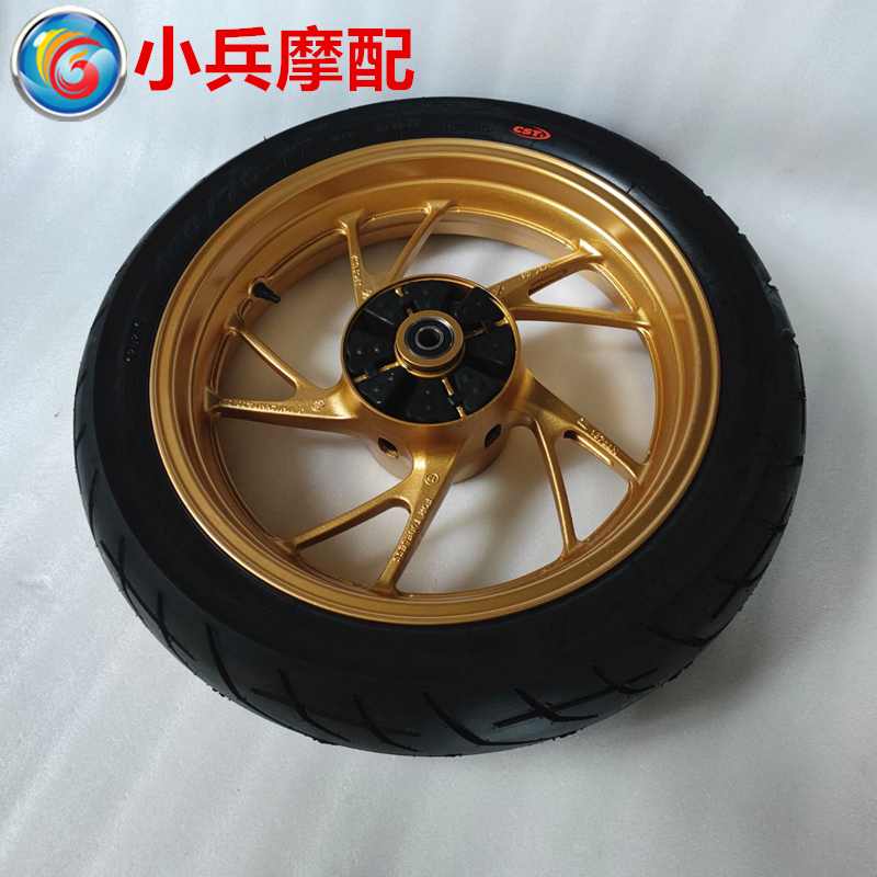 适用新大洲本田CBF190R CBF190X SDH175-6-7后轮总成后钢圈后轮胎
