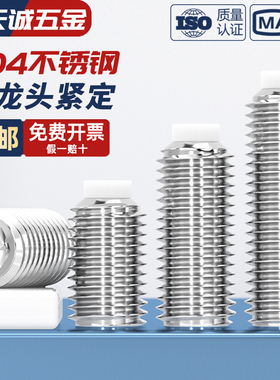 304不锈钢POM塑料柱塞紧定尼龙头胶头机米波珠缓冲螺丝钉M3M4M5M6