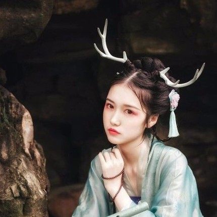 圣诞节发饰成人树枝鹿角发箍仙女cos道具森系配饰超仙麋鹿头饰品