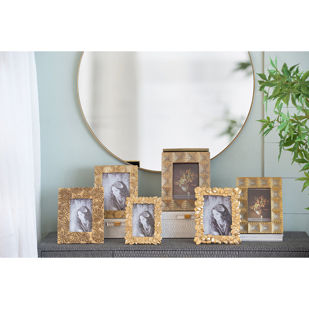 美式风树脂方形书房样板间照片框