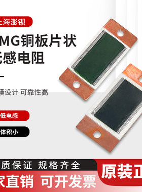 RMG 铜板片状片式水冷高频厚膜无感电阻 100W200W 10R20R50R100欧