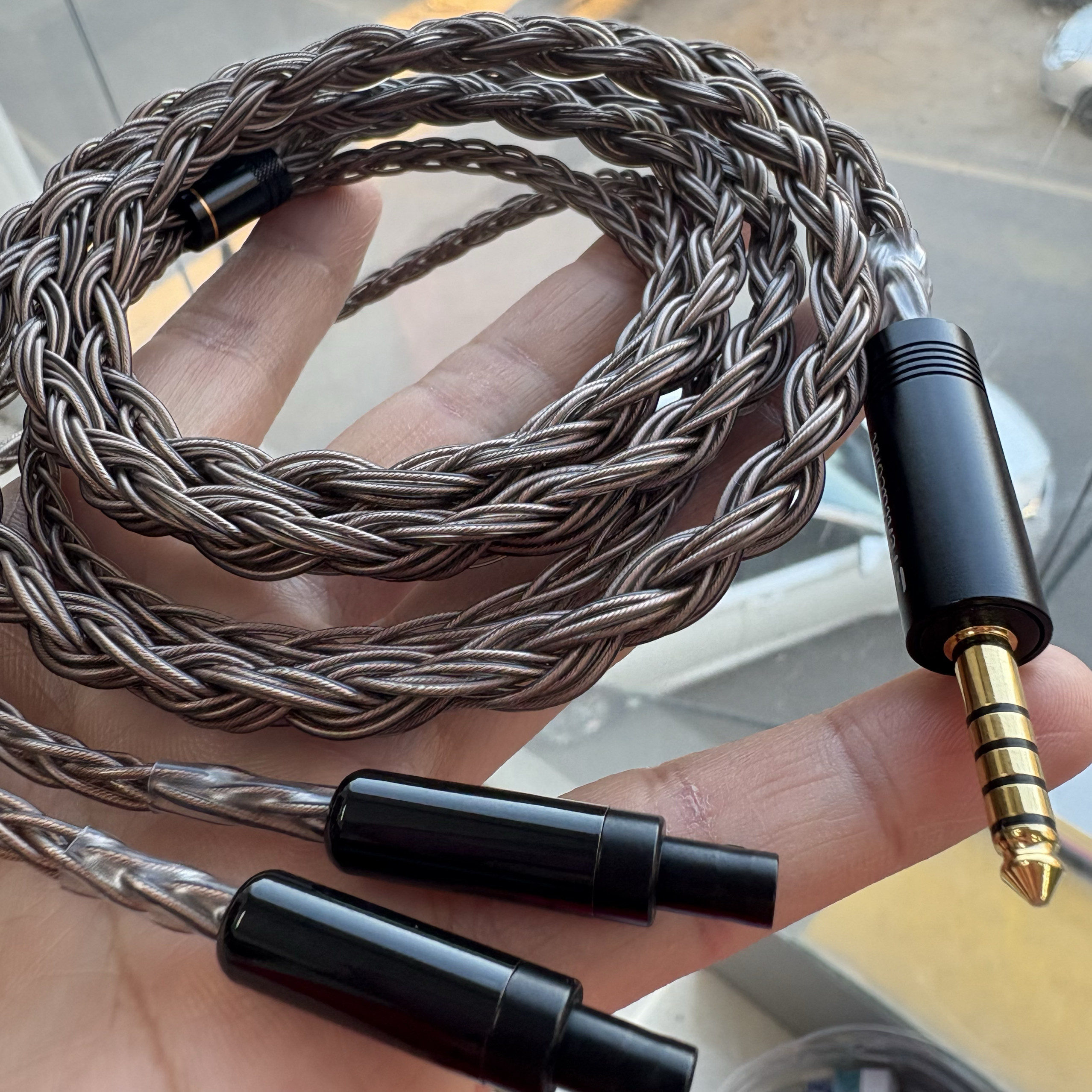 德聆格 适用森海HD800s hd820高品质7n单晶铜超粗16股耳机升级线,影音电器,线材,淘宝优惠券,粉丝福利购,淘宝优惠卷