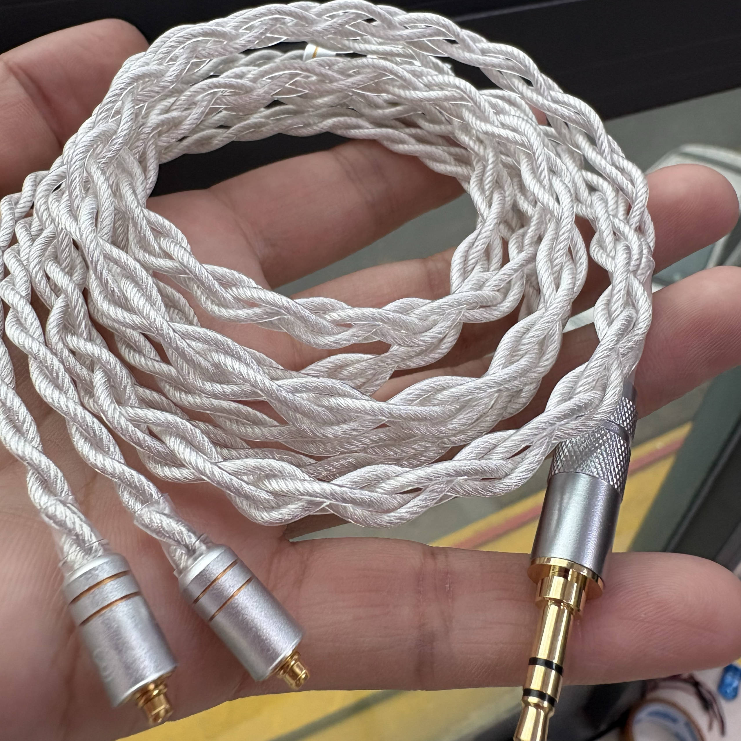 德聆格适用fx1200 fx1100 fx850 FW001/2FD01 fw1800银耳机升级线