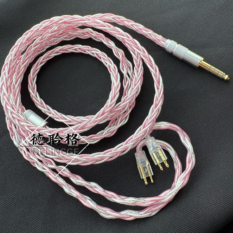 德聆格 粉色萌音FitEar EST Universal TOGO334 335P镀银耳机升级