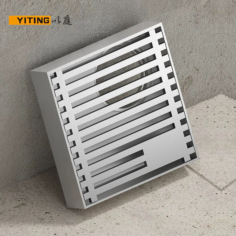 以庭SUS304不锈钢偏孔地漏防臭防反水磁悬浮偏口地漏错位直排地漏,家装主材,地漏,淘宝优惠券,粉丝福利购,淘宝优惠卷