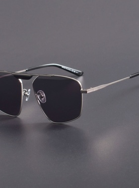 DITA蒂塔同款不规则偏光太阳镜时尚潮男双梁遮阳墨镜女防紫外线