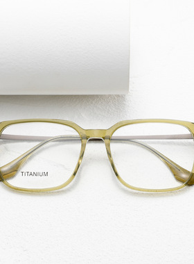 JACQUES同款JMM眼镜框架101RX板材男大近视Mage高端定制镜片Marie