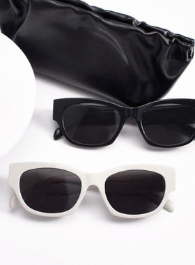 高级感修颜板材太阳眼镜框时尚新款百搭防紫外线墨镜女0197