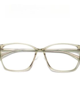 GENTLE透绿猫眼蝴蝶型眼镜框双色高档板材MONSTER女近视镜片NN140