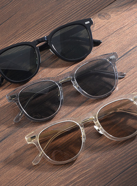 YELLOWS联名PULS美拉德MDNS复古日系余文乐款男女太阳眼镜框墨镜