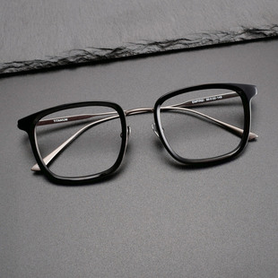 增同永款同款纯钛板材简约商务超轻纯钛男近视眼镜架Empire