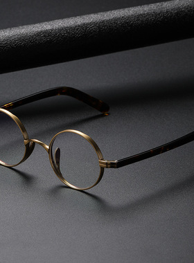 日本Kame万年龟ManNen同款近视眼镜框纯钛板材镜架配镜目录