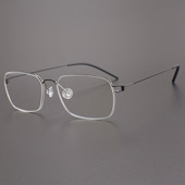 林德LIND伯格BERG同款 rim jimmy眼镜框架男女近视carlos平替air