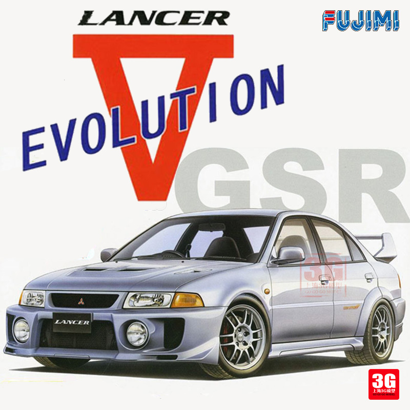 3G模型富士美拼装汽车 03919 三菱 Lancer Evolution V GSR 1/24 模玩/动漫/周边/娃圈三坑/桌游 火车/摩托/汽车模型 原图主图