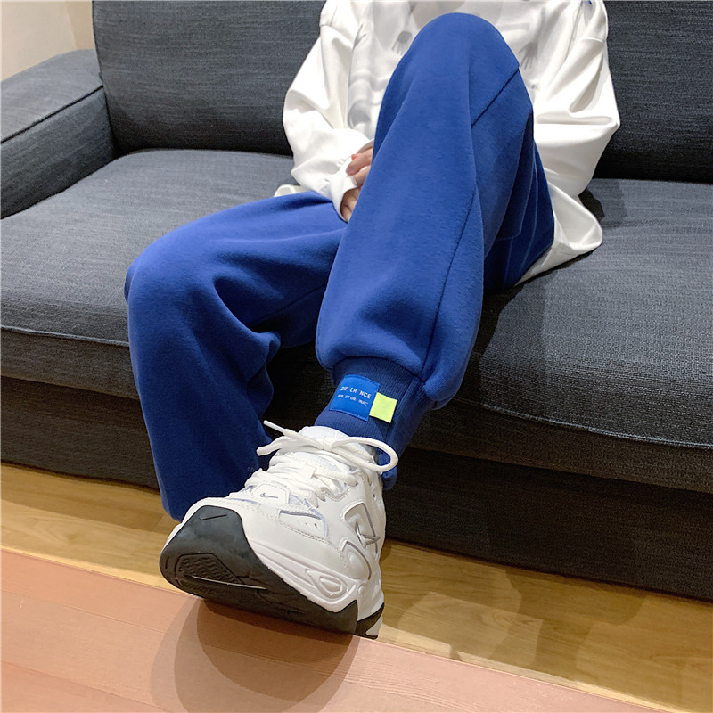 春季港风卫裤男宽松大码休闲束脚裤 XZ229-1 WK03 P45(点击率高）图片