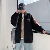 2021秋季新款拼色开衫港风宽松卫衣外套XZ229-1WY837，男装卫衣，星座301A-2