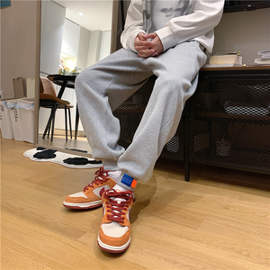 春季港风卫裤男宽松大码休闲束脚裤 XZ229-1 WK03 P45(点击率高）图片
