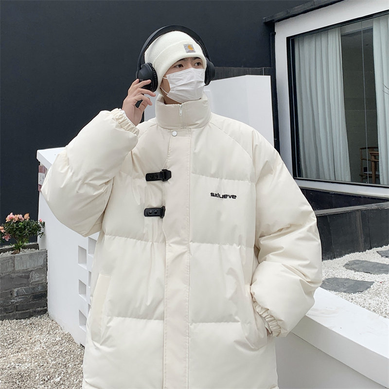 供直播得物品质渐变色棉服加厚港风XZ301A-2MY102P95控135,男装棉衣,星座301A-2