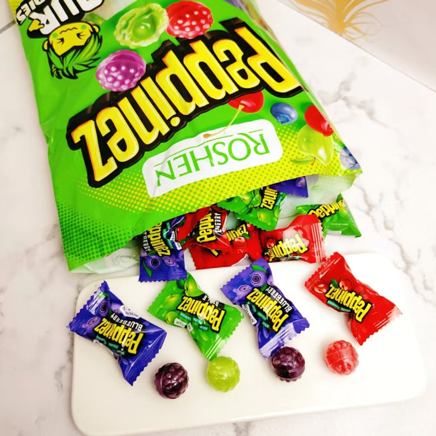 什锦水果味糖果如胜进口夹心酸爆糖果休闲零食混合口味小酸酸硬糖