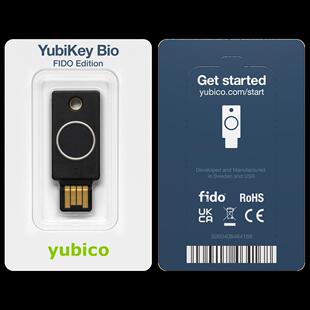yubiKey Bio FIDO版安全密钥 生物识别指纹识别yubico