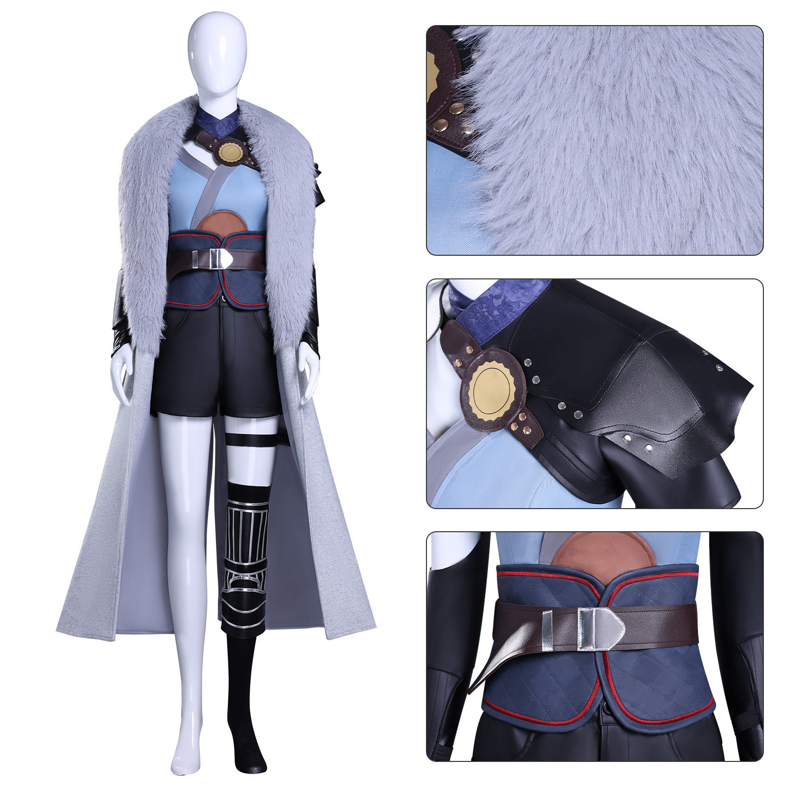 喵屋灵笼2白月魁COS服装灵笼觉醒者第二季cosplay服二次元动漫