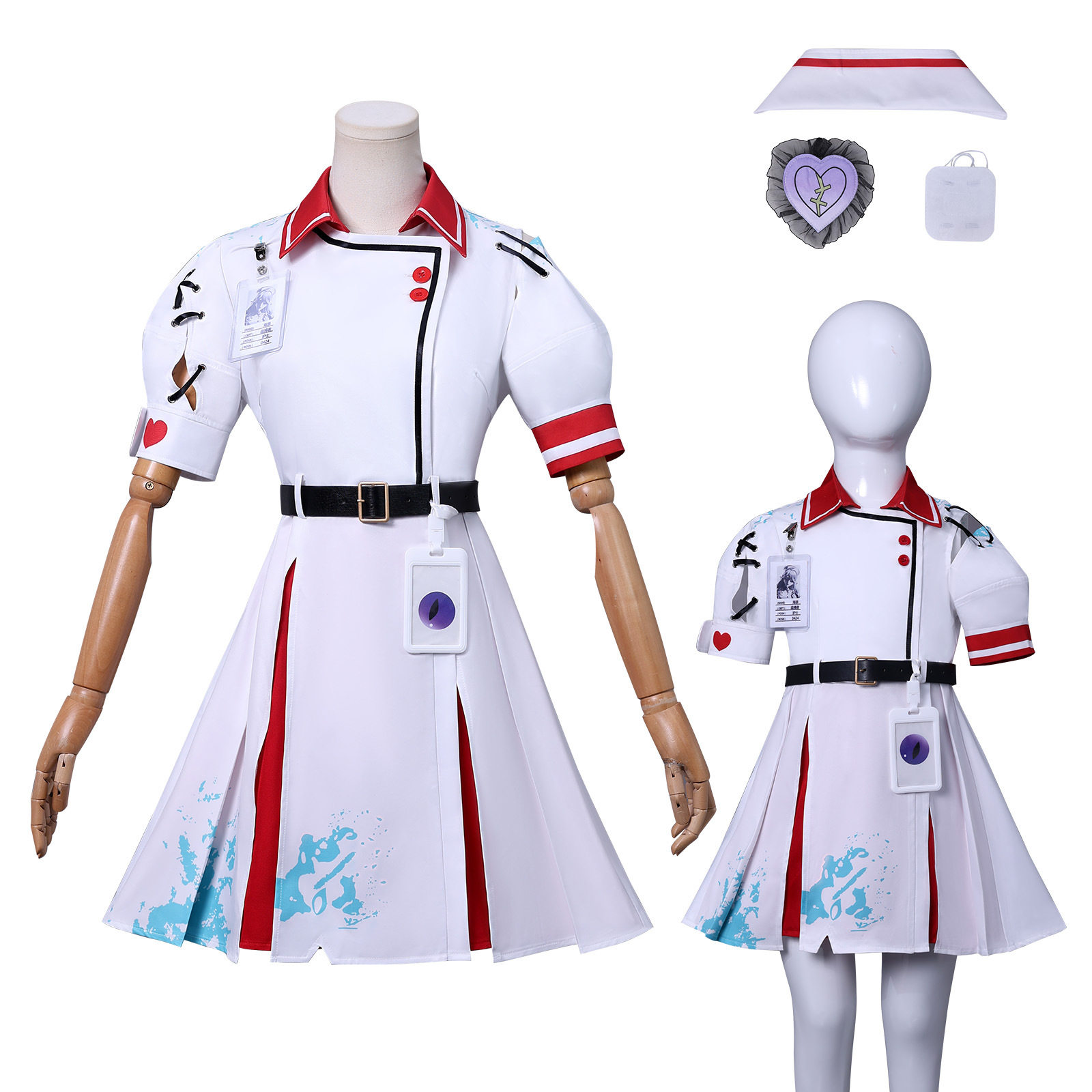 喵屋派对cos服追捕者海妖女丧心护士海瑟cosplay服装二次元