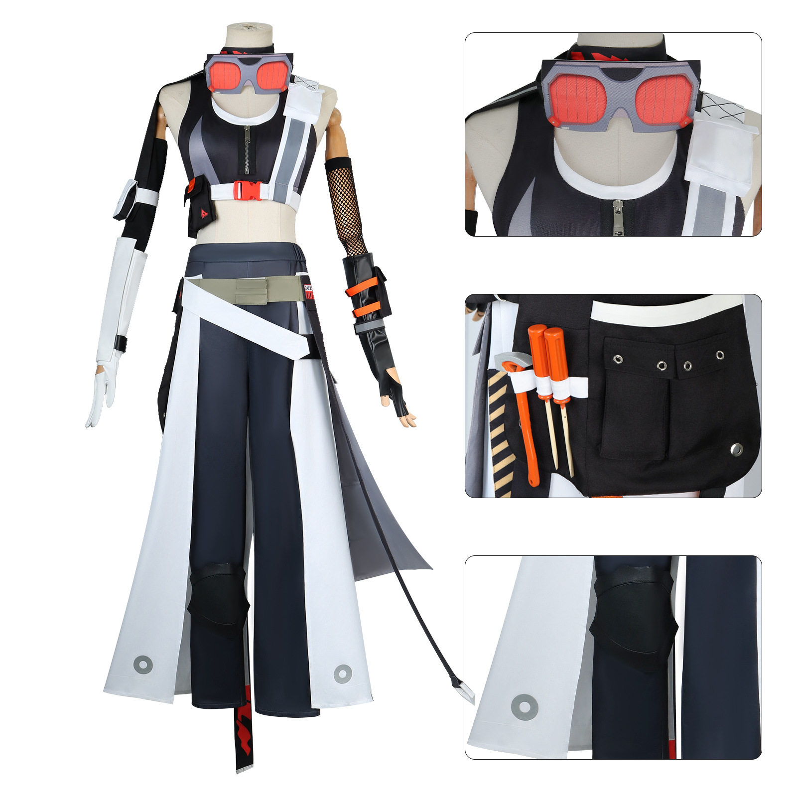 喵屋绝区零cos服白祇重工格莉丝霍华德cosplay服装二次元