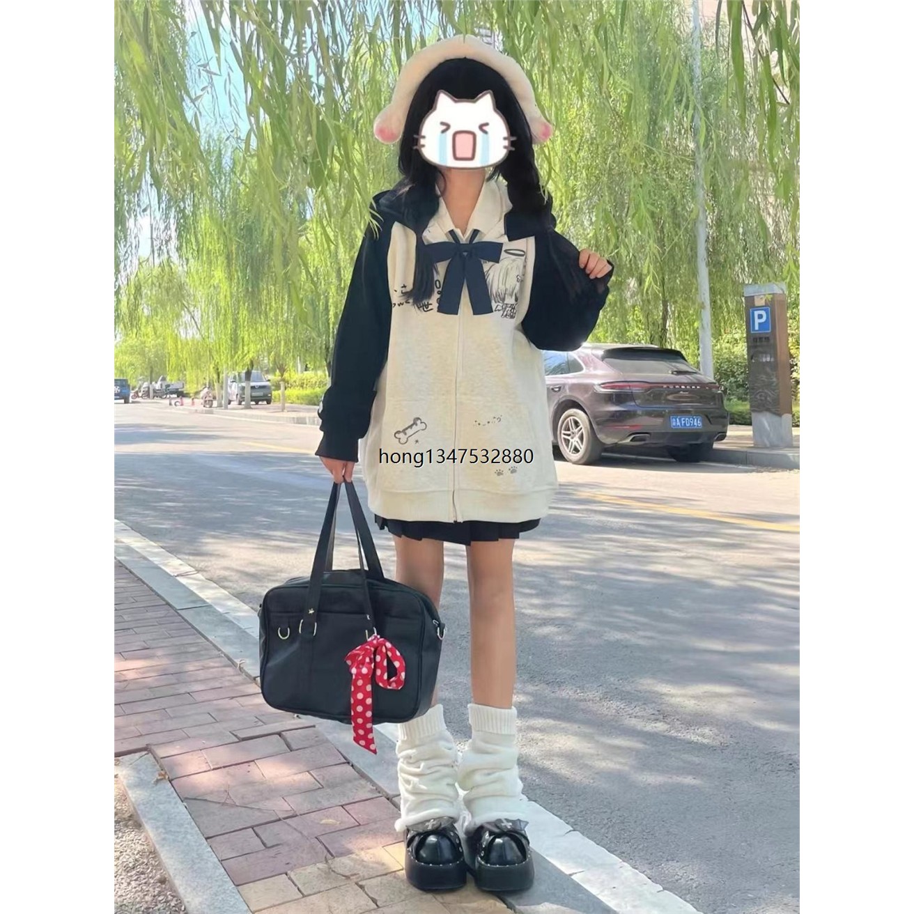 喵屋380g纯棉日系软妹宅