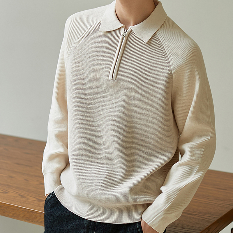 设计高级毛衣男潮流百搭美式复古