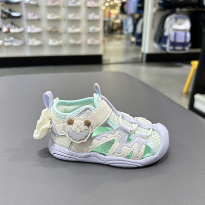 江博士正品2025新夏季女宝一阶段防滑公主婴儿步前凉鞋1S13A2009D