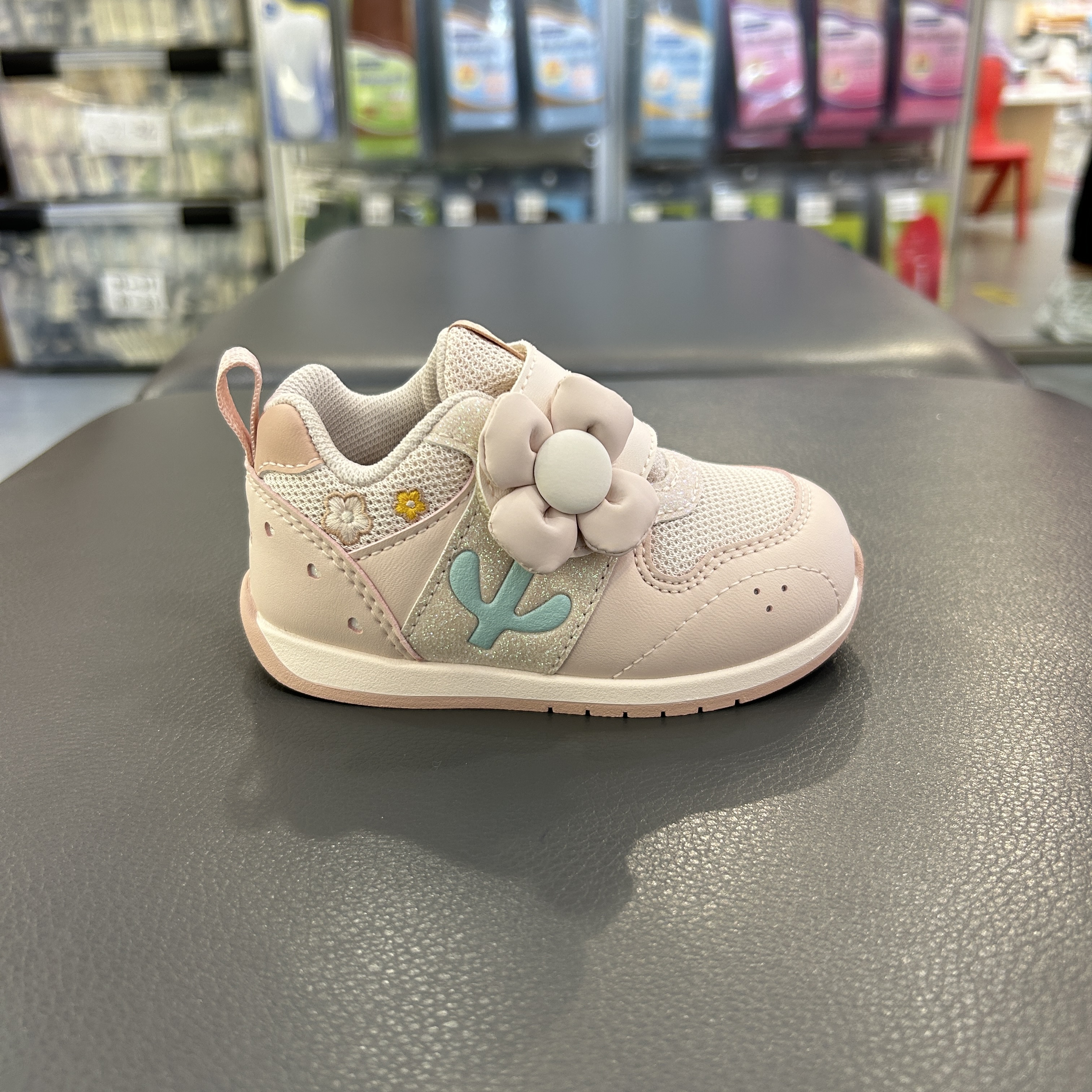 江博士专柜正品2025冬季一段软底步前鞋女宝防滑机能鞋B13A4047BW