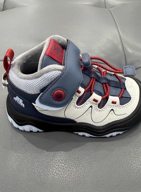 江博士专柜正品2025冬季新款男童皮面加绒防滑二棉运动鞋4029CM1
