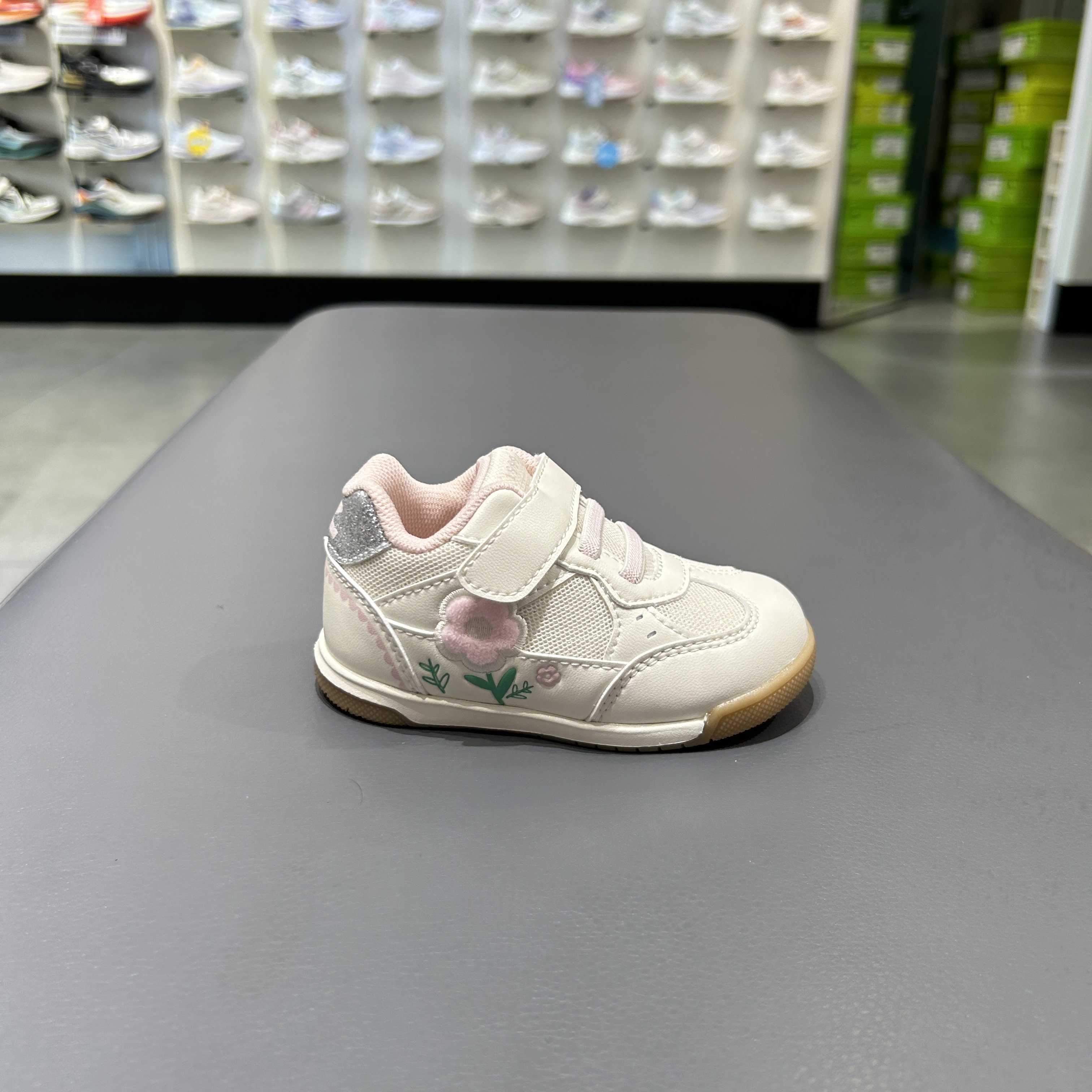 江博士专柜正品2025秋一段软底步前鞋女宝防滑机能鞋1B13A3015GW0