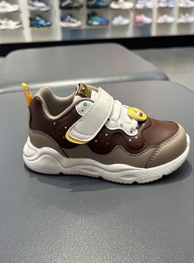 江博士专柜正品2025冬季男童保暖防滑二阶段学步鞋1B14A4025AM