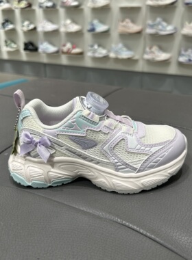 江博士专柜正品2026春女童二段机能鞋防滑透气学步鞋1B16B1061CW0