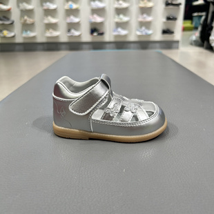 1S13A2024AW0 透气步前鞋 江博士专柜正品 2025夏一阶段女宝包头凉鞋