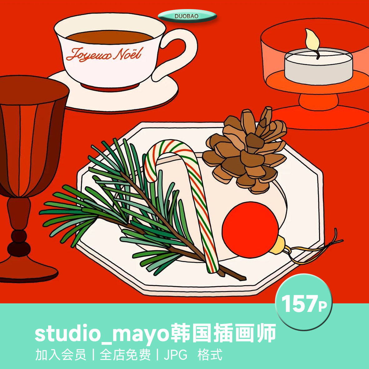 studio_mayo韩国插画师作品临摹参考图片素材艺术图