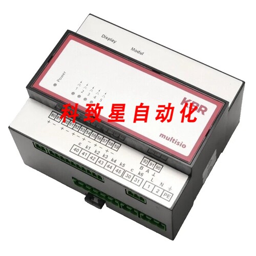 工业配件KBR MULTISIO D6 信号采集 6D6-ESBSDS-5DI6RO1DO V102-1