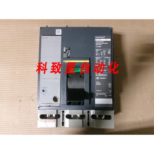 工业配件PLL34080 3极800 AMP 480V 断路器