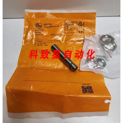 工业配件IFM EFECTOR 30V 感应传感器IFK3004BBPKG/US-104-IF5775