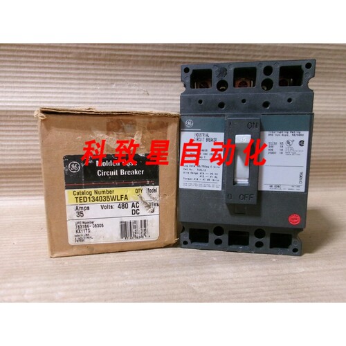 工业配件GE TED TED134035WLFA 3极35 AMP 480V TED134035WL 断路