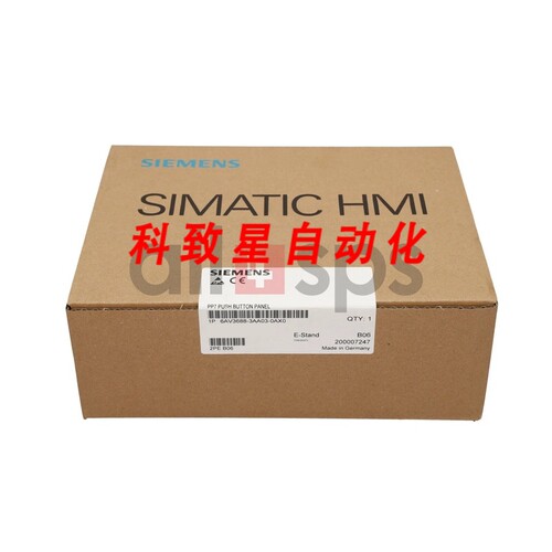 工业配件PUSH BUTTON PANEL PP7-6AV3688-3AA03-0AX0