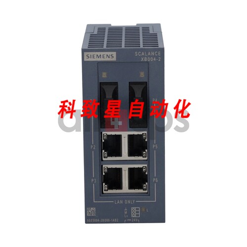 工业配件XB004-2以太网交换机6GK5004-2BD00-1AB2
