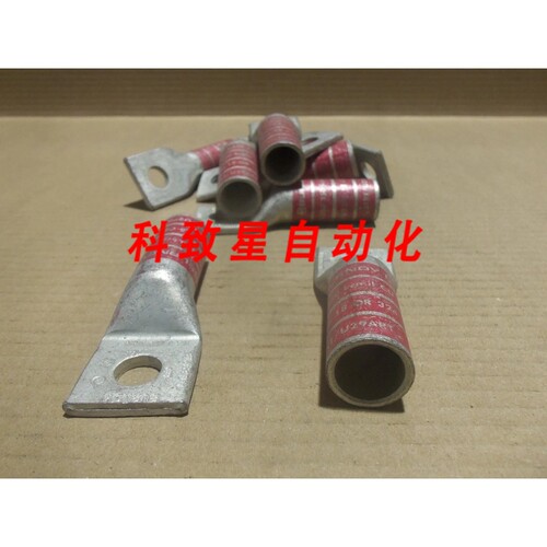 工业配件BURNDY N350 LOT OF 9 350MCM 1孔铜压缩接线片 U31RT