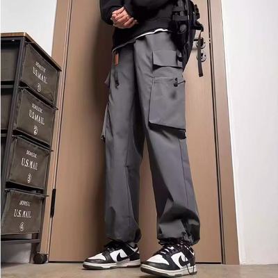 官方正品美式大口袋工装裤男春秋搭配大黄马丁靴搭配的裤子机能伞