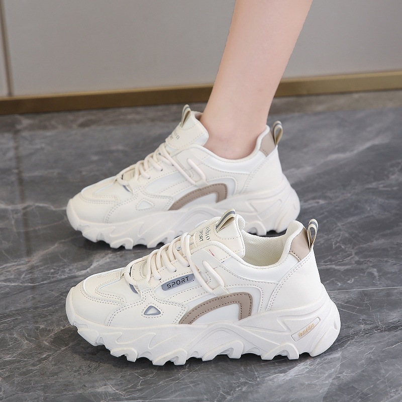 官方特卖正品女款鞋新款冬季高颜值港风潮流爆款休闲运动鞋厚底学