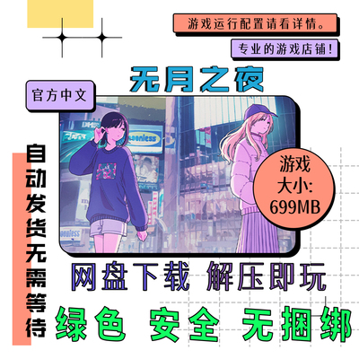 PC电脑离线单机游戏 免steam 无月之夜 Moonless Moon 中文
