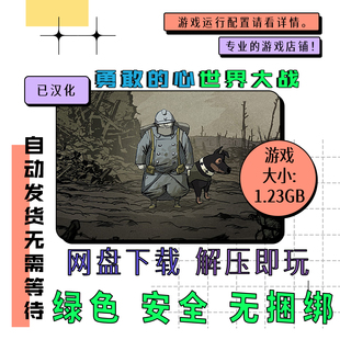 pc电脑 免steam 勇敢的心 世界大战 Valiant Hearts 中文已汉化